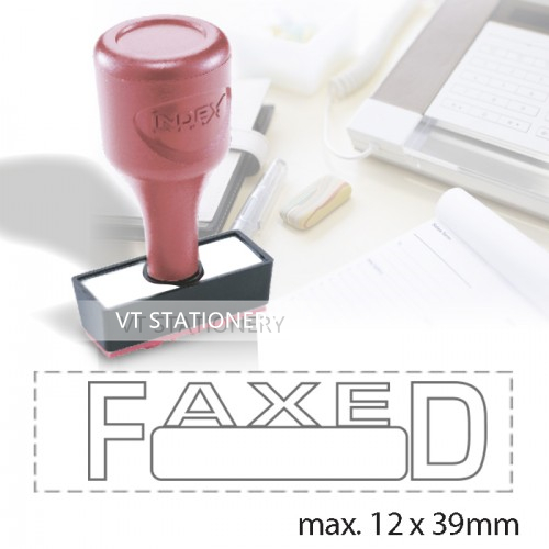 Rubber Stamp - FAXED| VT Stationery | Puchong